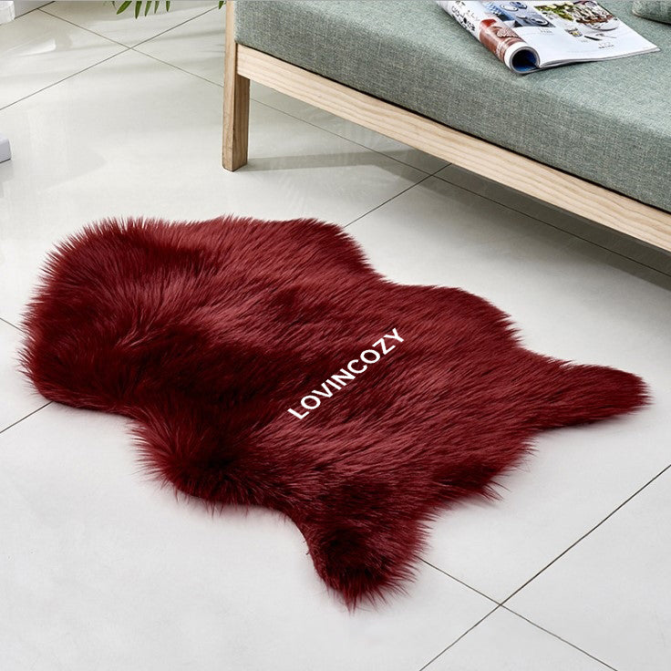 LOVINCOZY Elegant Generous Fake Fur rugs