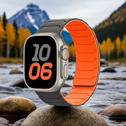 Waterproof Silicone Magnetic Band for Apple Watch