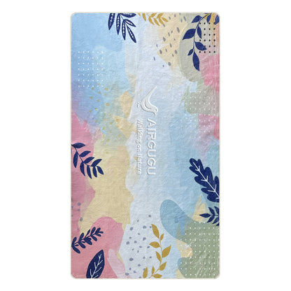 AIRGUGU Walking on Nature in Colorful Flower Bloom Carpets