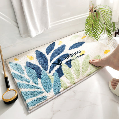 AIRGUGU Walking on Nature Beautiful Workmanship Bathroom Rugs