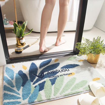 AIRGUGU Walking on Nature Beautiful Workmanship Bathroom Rugs