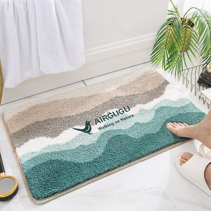 AIRGUGU Walking on Nature Beautiful Workmanship Bathroom Rugs