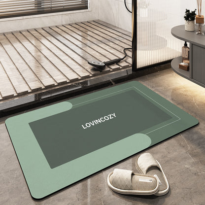 LOVINCOZY Antique Noise Reduction Bathroom mats