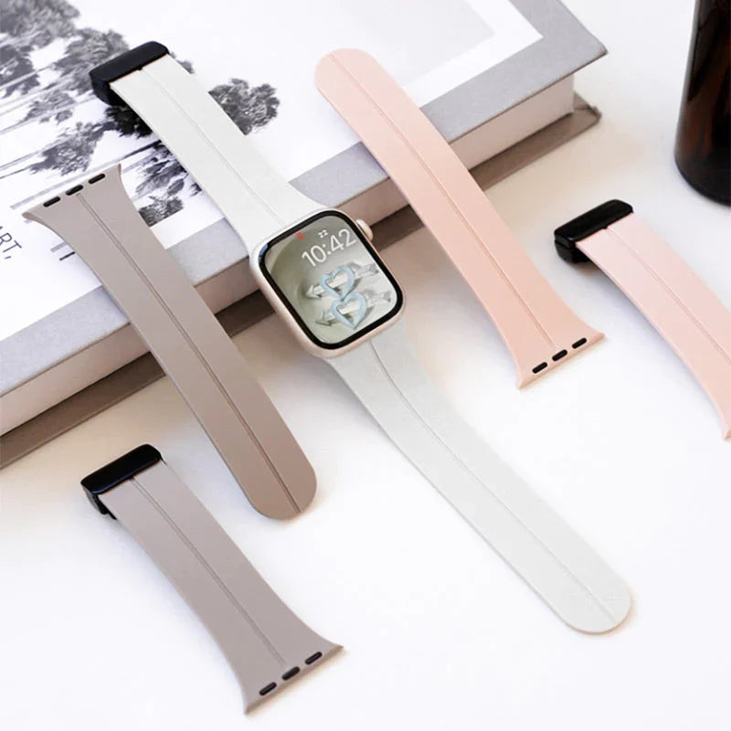 Silicone Magnetic Strap for Apple Watch