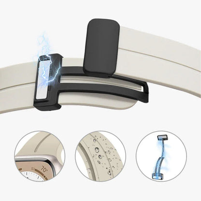 Silicone Magnetic Strap for Apple Watch