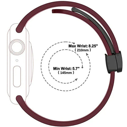 Silicone Magnetic Strap for Apple Watch