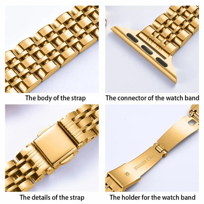 Stainless Steel Apple Watch Band + Case (All Series