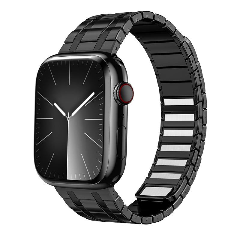 Frosted Stainless Steel Magnetic Band For Apple Watch
