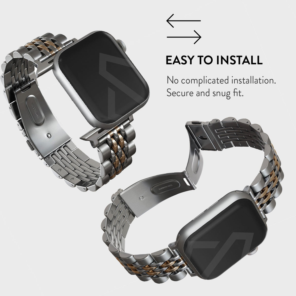 Apple Watch Metal Bracelet - Chic Royal