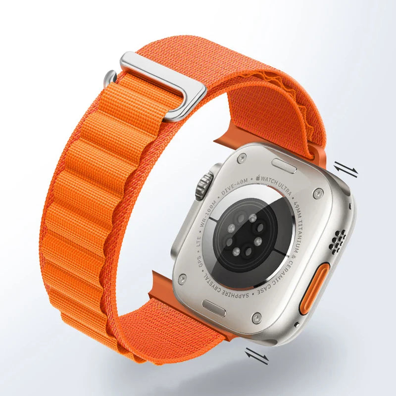 Premium Alpine Apple Watch Strap – High-quality, durable material for outdoor enthusiasts