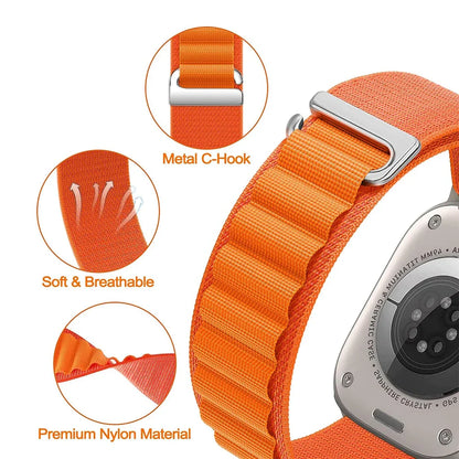 Premium Alpine Apple Watch Strap – High-quality, durable material for outdoor enthusiasts