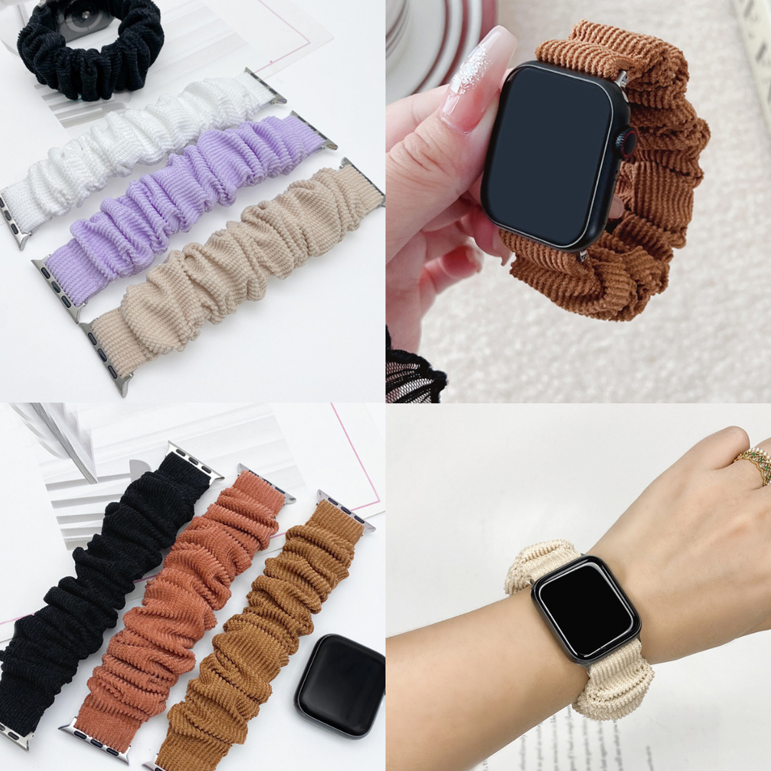 Tikband Soft Corduroy Watch Band for Apple Watch