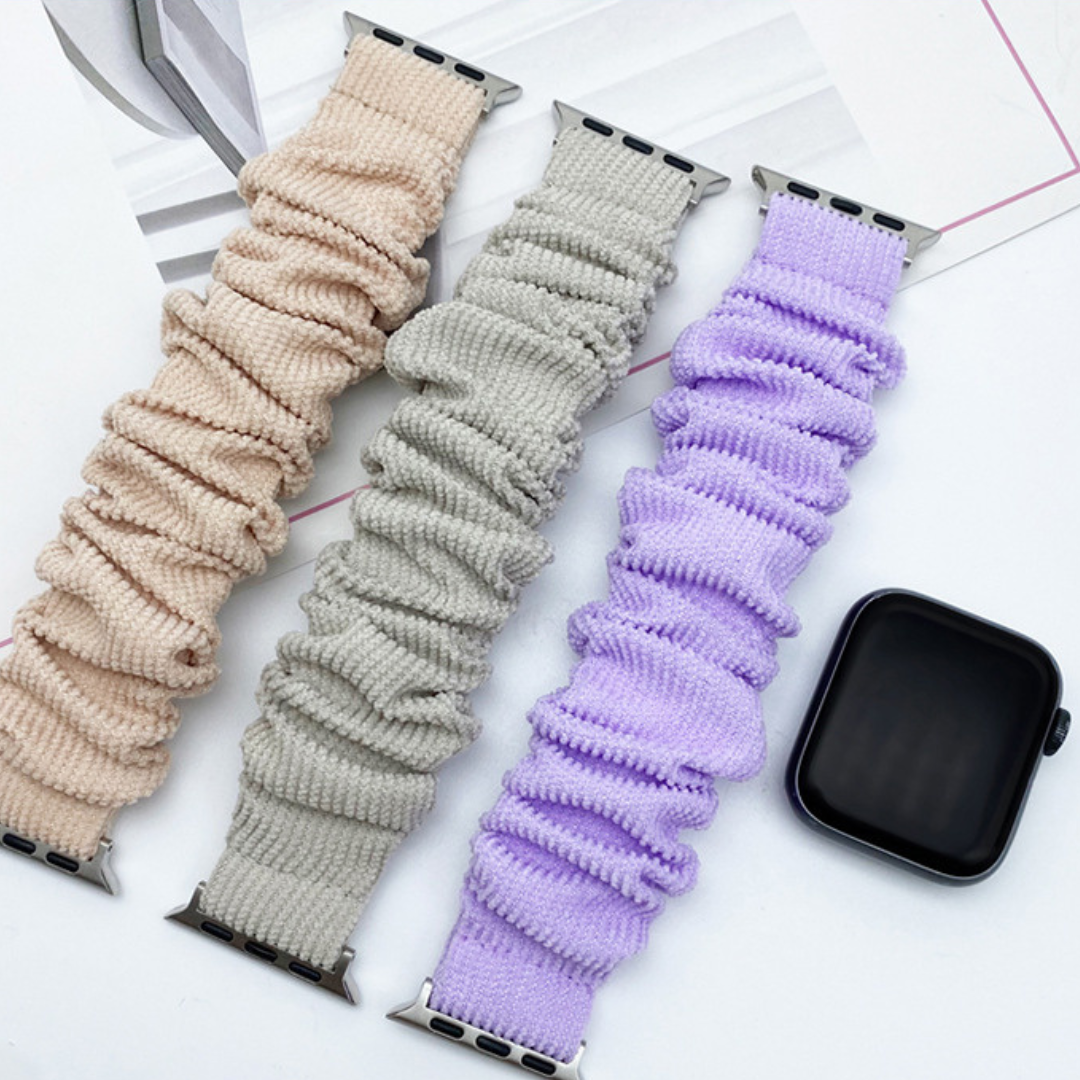 Tikband Soft Corduroy Watch Band for Apple Watch