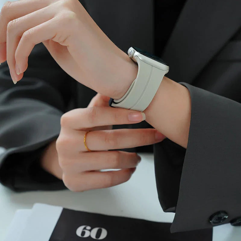 Silicone Magnetic Strap for Apple Watch