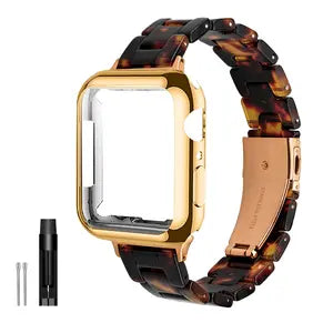 Stainless Steel Apple Watch Band + Case (All Series