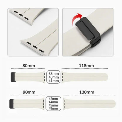Silicone Magnetic Strap for Apple Watch