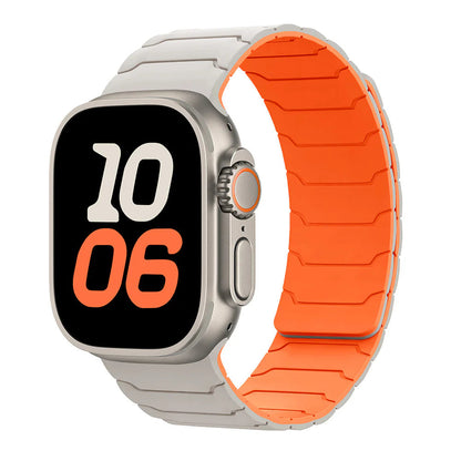 Waterproof Silicone Magnetic Band for Apple Watch