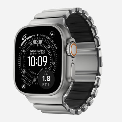 Stratos Titanium FKM Band for Apple Watch