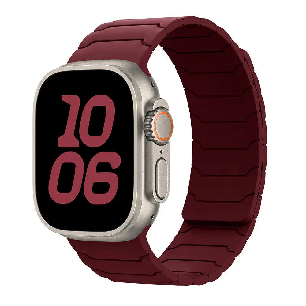 Waterproof Silicone Magnetic Band for Apple Watch