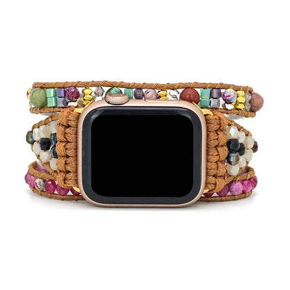 Healing Amethyst Protection Apple Watch Strap