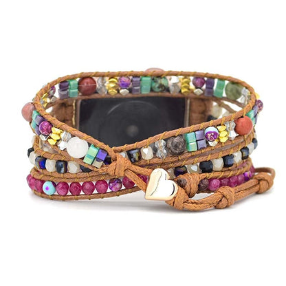 Healing Amethyst Protection Apple Watch Strap