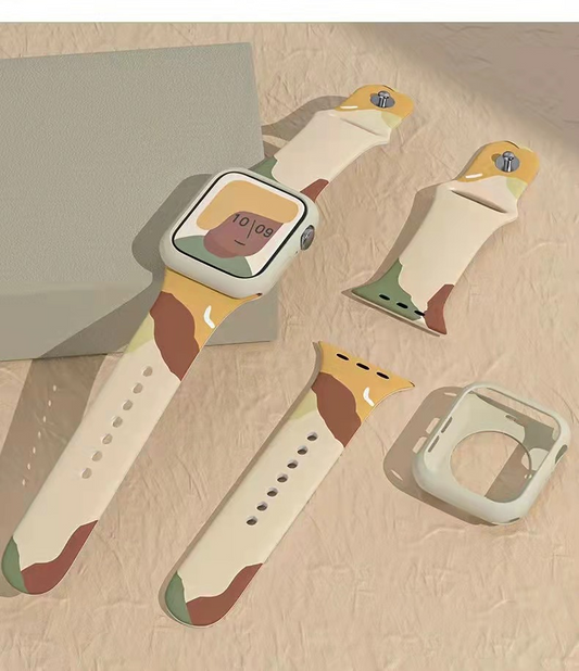 Orange Lake Silicone Strap