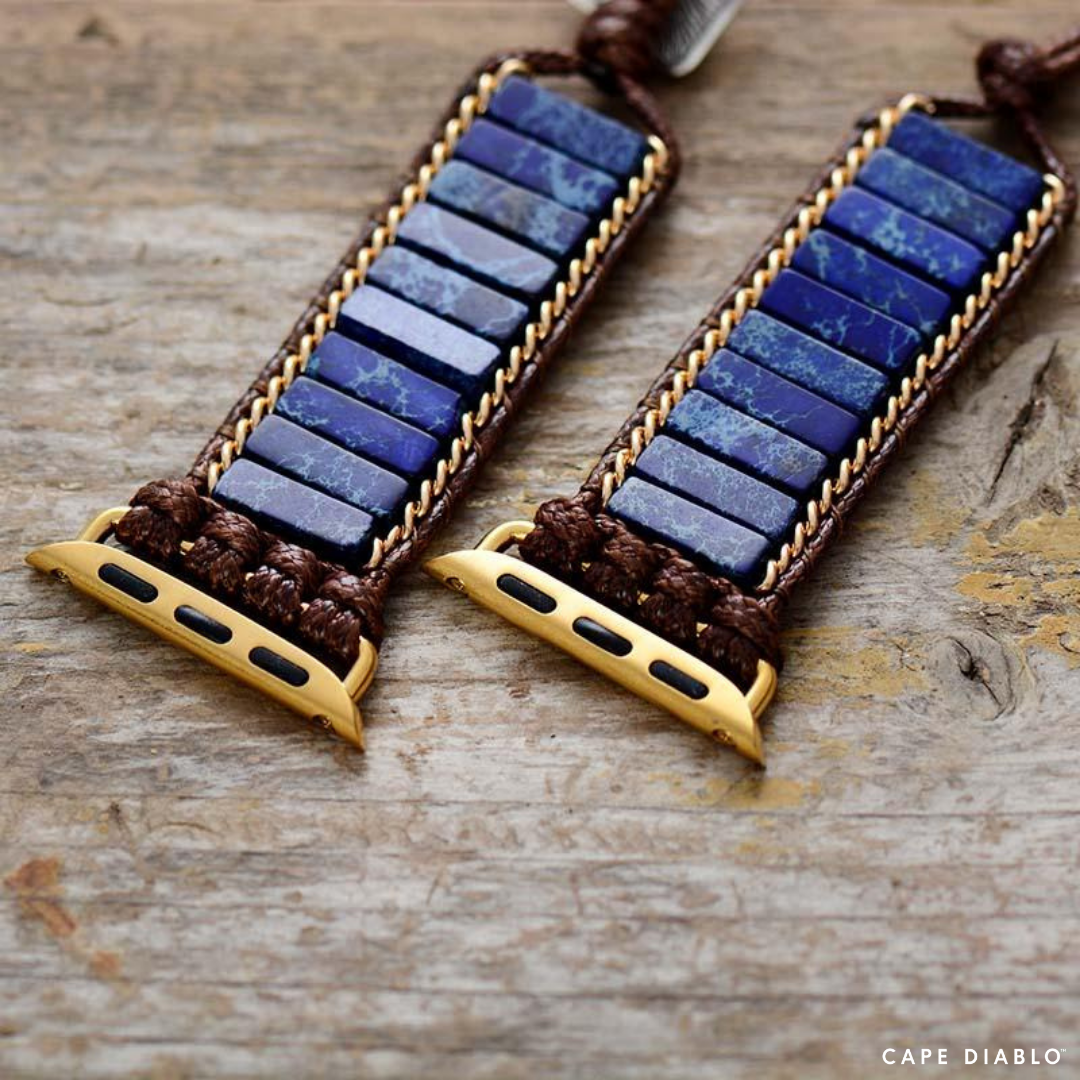 Azure Lapis Lazuli Apple Watch Strap