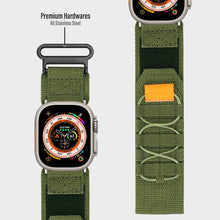 Load image into Gallery viewer, Nylon Canvas Loop Velcro Strap For Apple Watch
