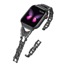Load image into Gallery viewer, Alloy Butterfly Apple Watch Strap
