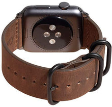 Load image into Gallery viewer, Carterjett Leather Apple Watch Band in Vintage Brown
