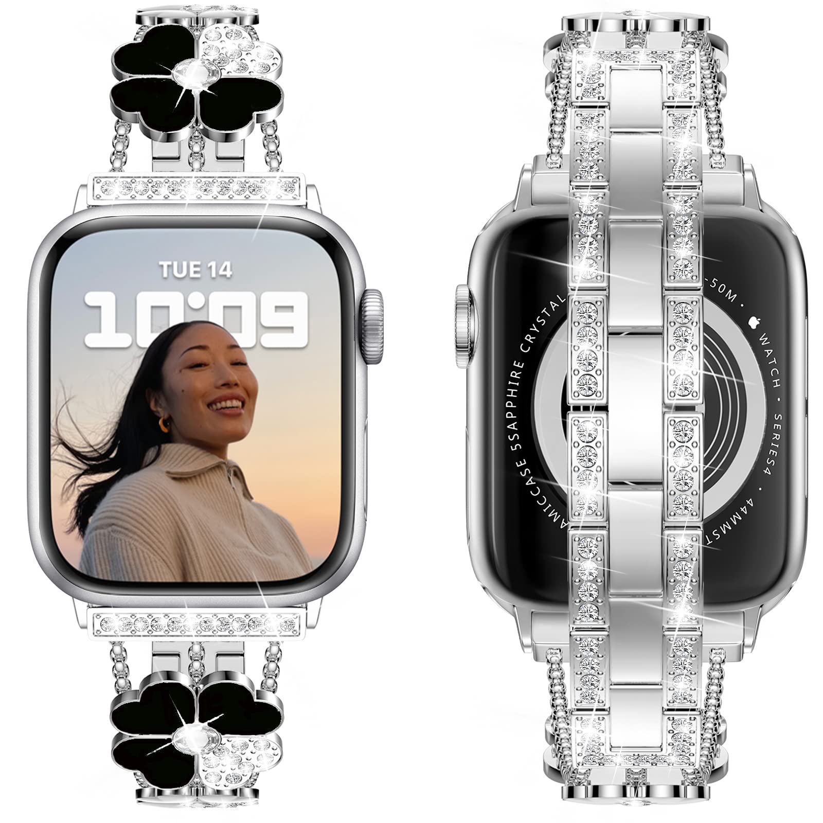 Tikband Four-Leaf Clover Watch Band For Apple Watch