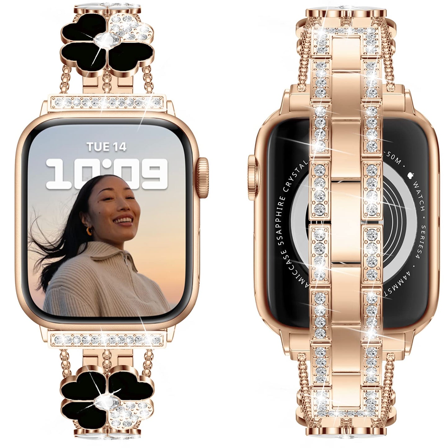 Tikband Four-Leaf Clover Watch Band For Apple Watch