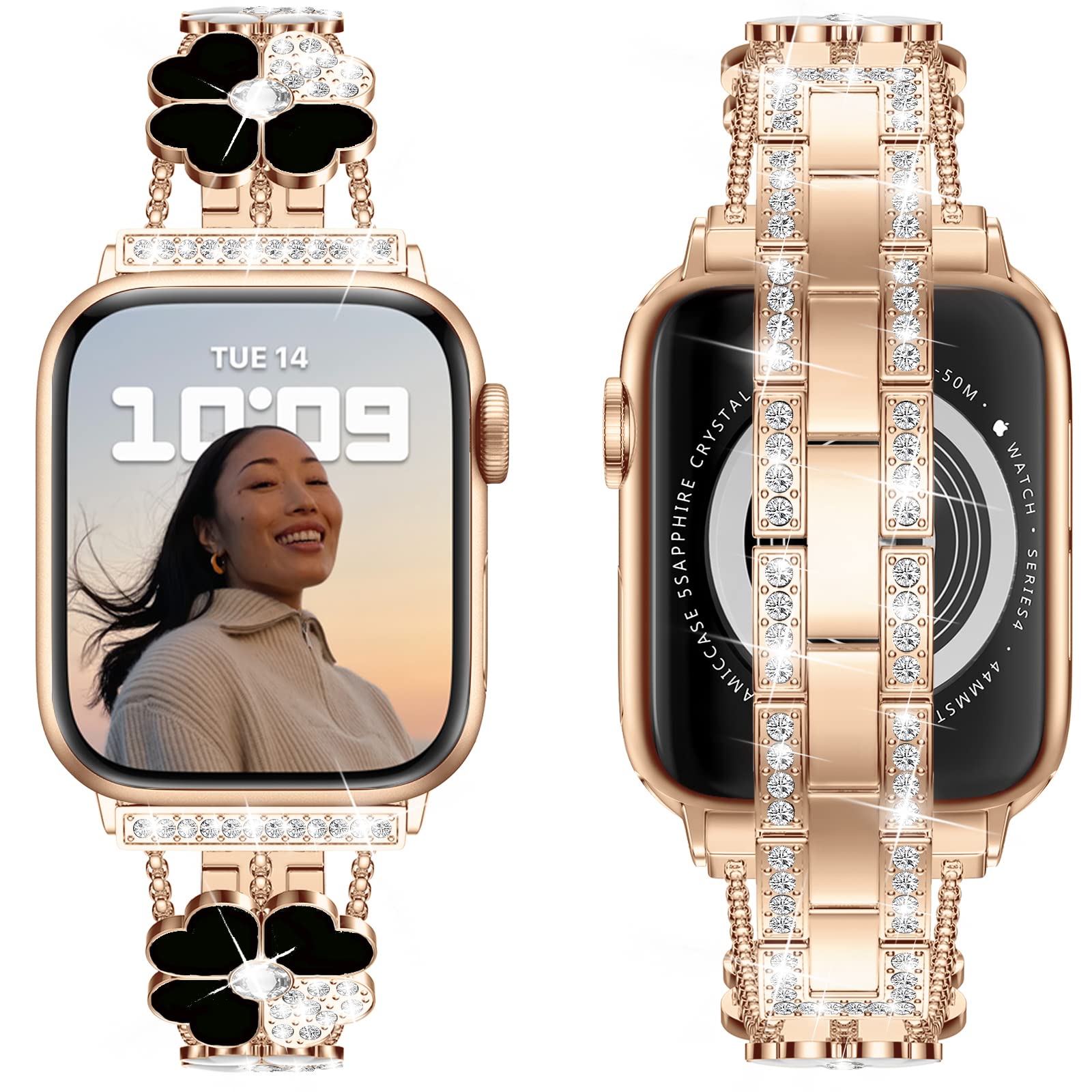 Tikband Four-Leaf Clover Watch Band For Apple Watch