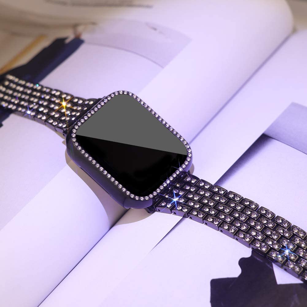 Pinstripe Diamond Apple Watch Band