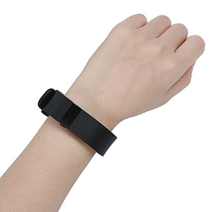 Compatible Bands Replacement for Fitbit Charge HR,Charge HR 1, with Metal Buckle Fitness Wristband Strap
