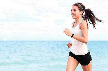 Compatible Bands Replacement for Fitbit Charge HR,Charge HR 1, with Metal Buckle Fitness Wristband Strap