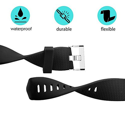 Replacement Bands Compatible for Fitbit Charge 2, Classic & Special Edition Adjustable Sport Wristbands