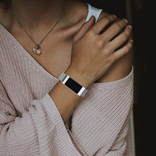 Metal Bands Compatible with Fitbit Charge 4/Charge 3/Charge 3 SE