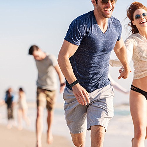 Compatible Bands Replacement for Fitbit Charge HR,Charge HR 1, with Metal Buckle Fitness Wristband Strap