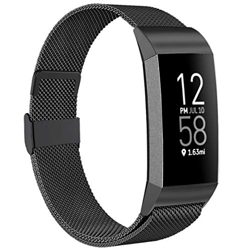 Metal Bands Compatible with Fitbit Charge 4/Charge 3/Charge 3 SE