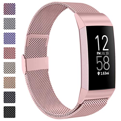Metal Bands Compatible with Fitbit Charge 4/Charge 3/Charge 3 SE