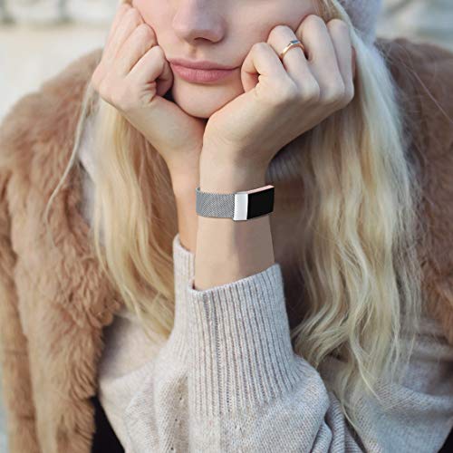Metal Bands Compatible with Fitbit Charge 4/Charge 3/Charge 3 SE