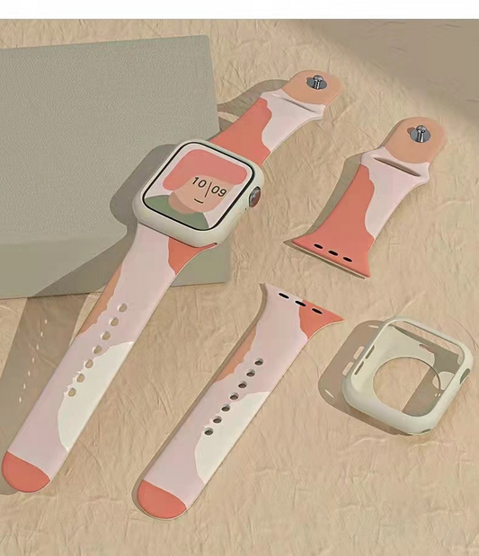 Grapefruit Powder Silicone Strap