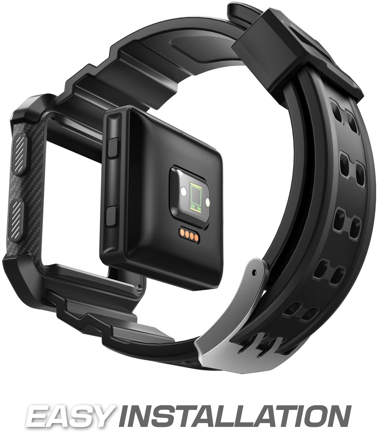 Fitbit Blaze Bands with Protective Case (Black)