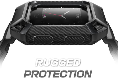 Fitbit Blaze Bands with Protective Case (Black)