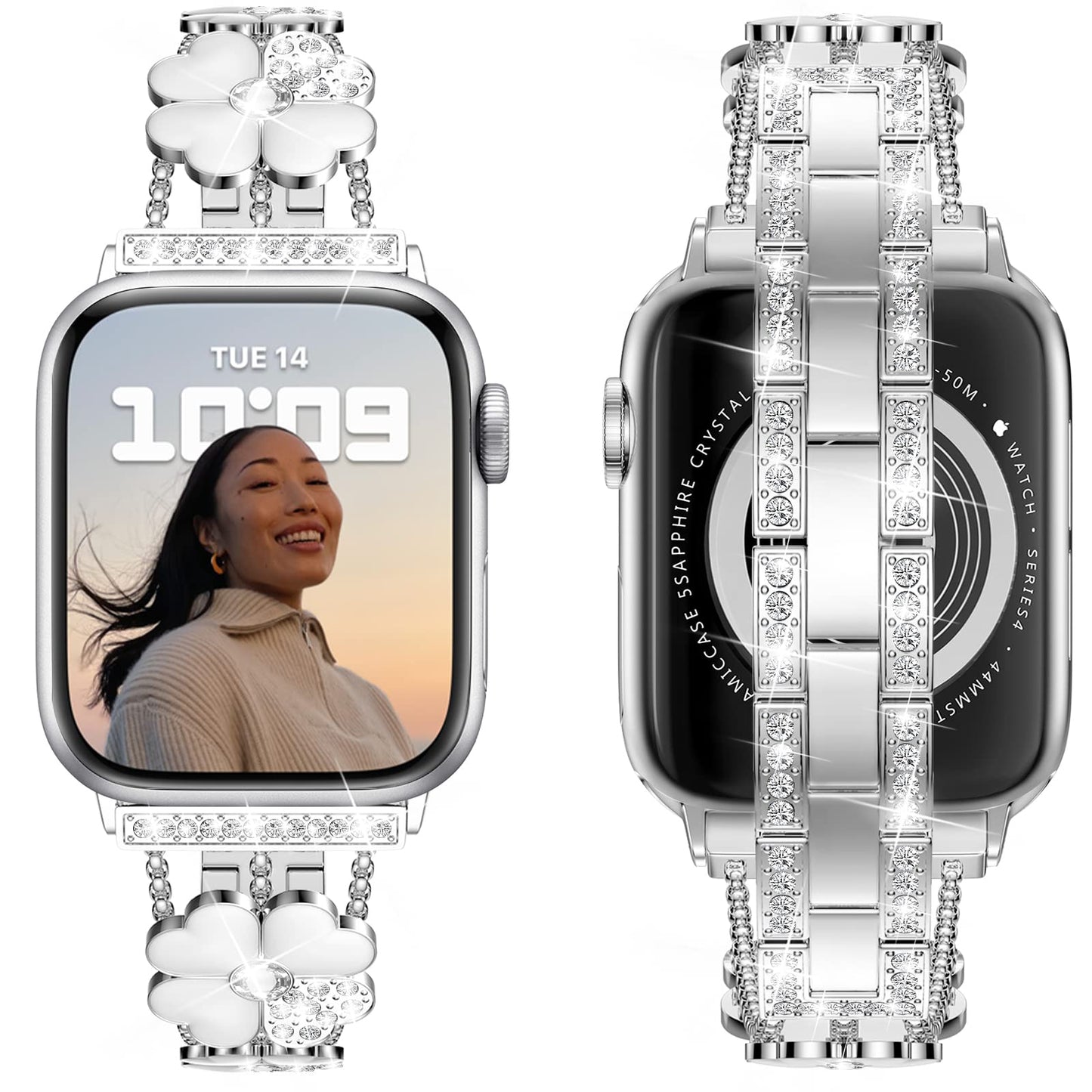 Tikband Four-Leaf Clover Watch Band For Apple Watch