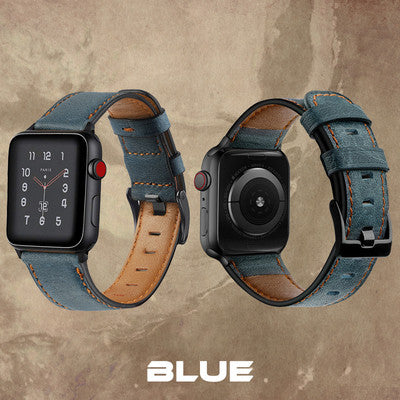 2022 new vintage cowhide leather comfortable and breathable strap