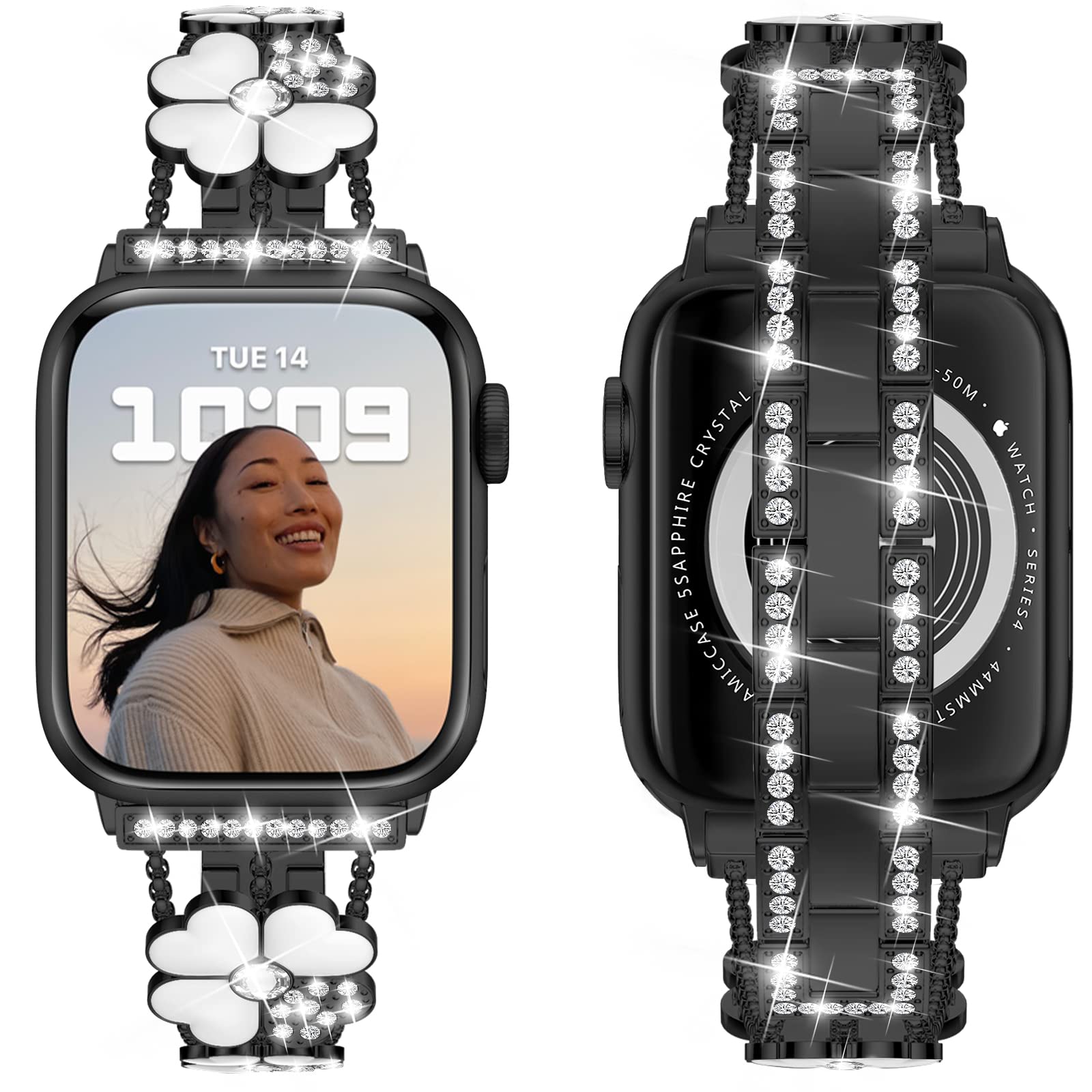 Tikband Four-Leaf Clover Watch Band For Apple Watch