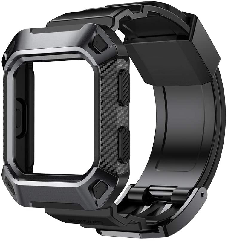 Fitbit Blaze Bands with Protective Case (Black)