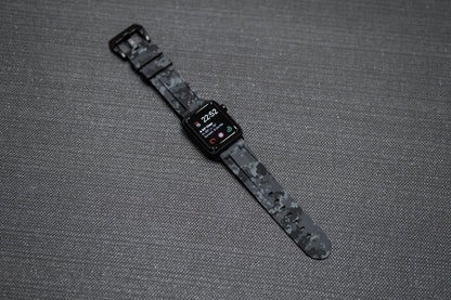 Digital Grey Camo Apple Watch Strap - Apple Watch Strap - Le Luxe Straps